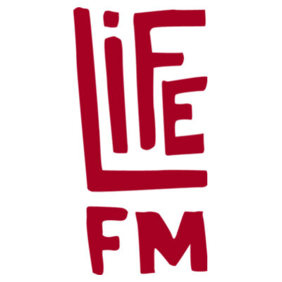 Life FM Logo - White - ascolour/STAPLE TEE Design