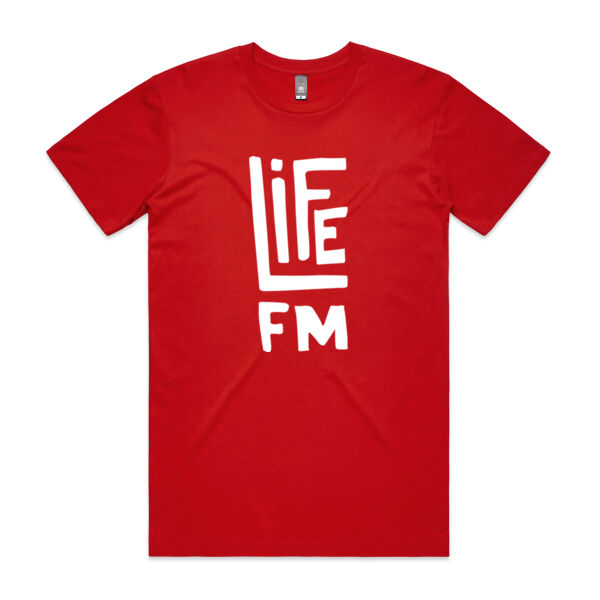 Life FM Logo - Red - ascolour/STAPLE TEE Thumbnail