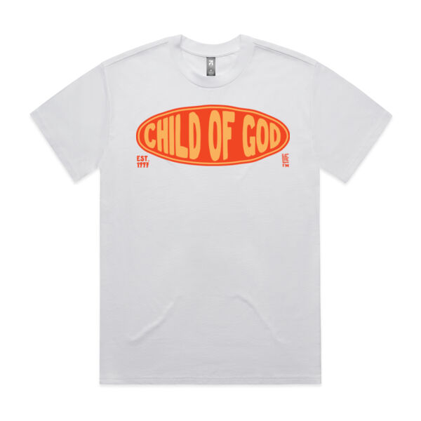 Child Of God - Oval - AS Colour / HEAVY TEE Thumbnail